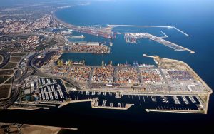 Valencia port