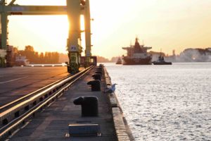 Russian port handling charges