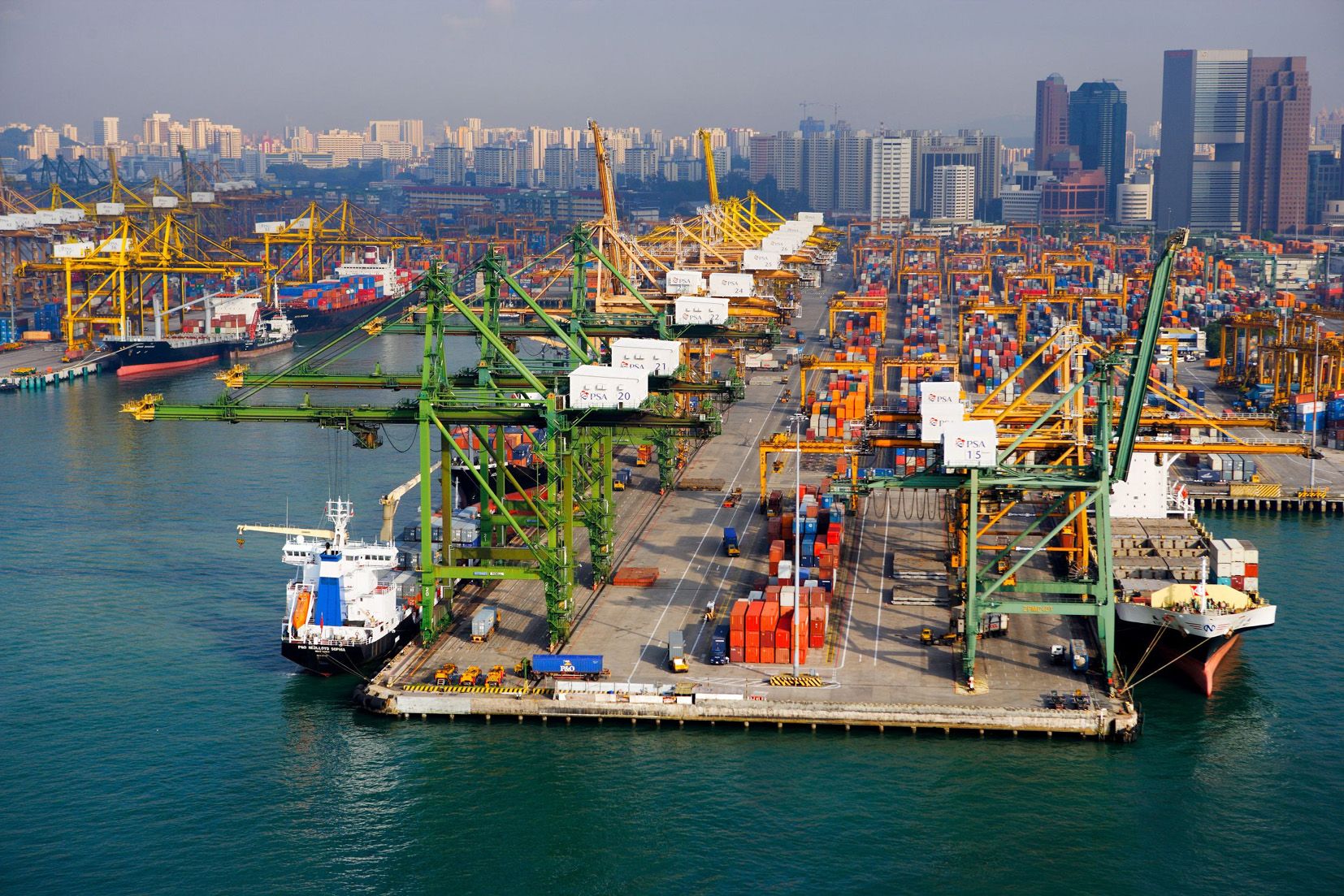 Singapore Best Seaport In Asia Port today