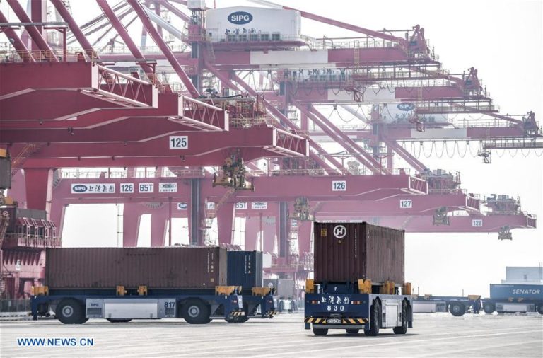 China’s biggest automated container port to start in December 2017 ...