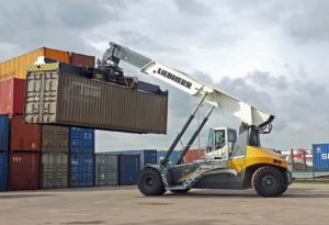 Liebherr reachstacker