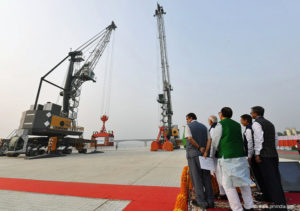 Varanasi inland waterways terminal